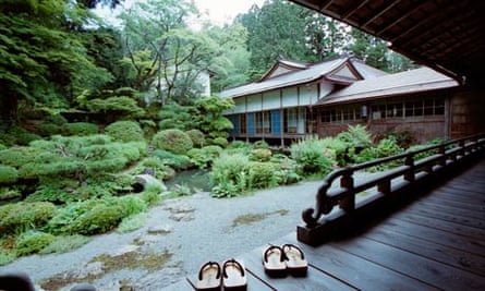 A typical Japanese onsen, or hot spring