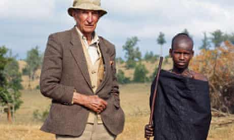 Wilfred Thesiger in Kenya.