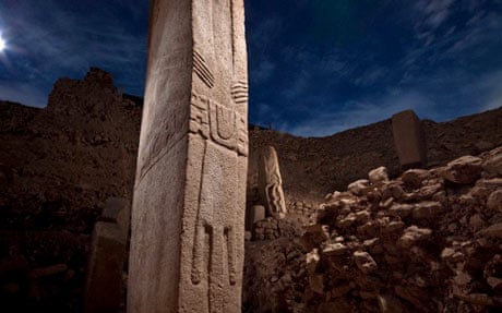 Pillars at the temple of Gobekli Tepe may represent priestly dancers.
