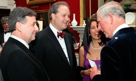 Prince Charles with Valeri Belokon