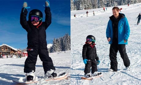 routine vier keer Doorzichtig Snowboarding for young children: should you get your kids on board? |  Snowboarding | The Guardian