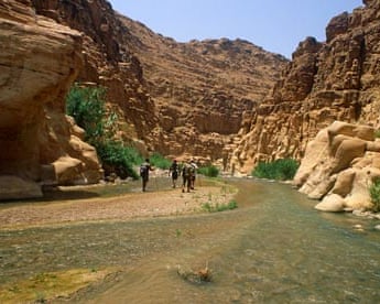 Malaqi Trail, Wadi Mujib, Jordan.