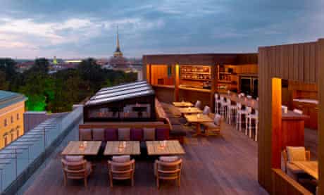 The mixUp Terrace of the W St Petersburg