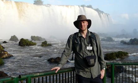 Matt Stanley at Iguaçu Falls