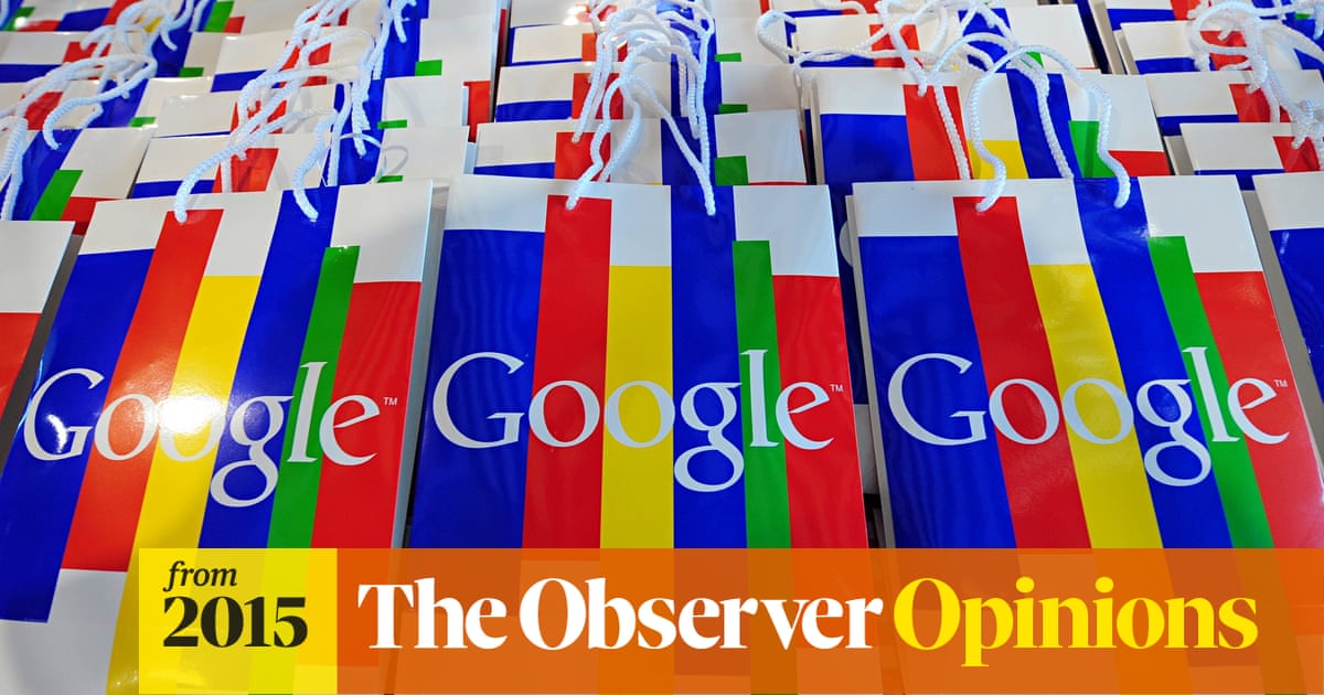Google May Not Do Nice But Even The Omnipotent Need To Survive Peter Preston The Guardian Google May Not Do Nice But Even The Omnipotent Need To Survive Peter Preston The Guardian