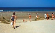 Nude beach, France