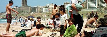 Beirut beach, Lebanon