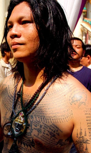 Thailand Tattoos: Thailand's tattoo honouring festival