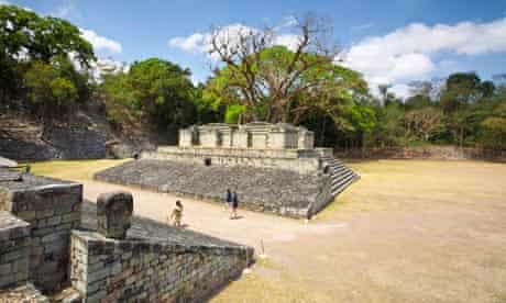 Mayan ruins at Copán