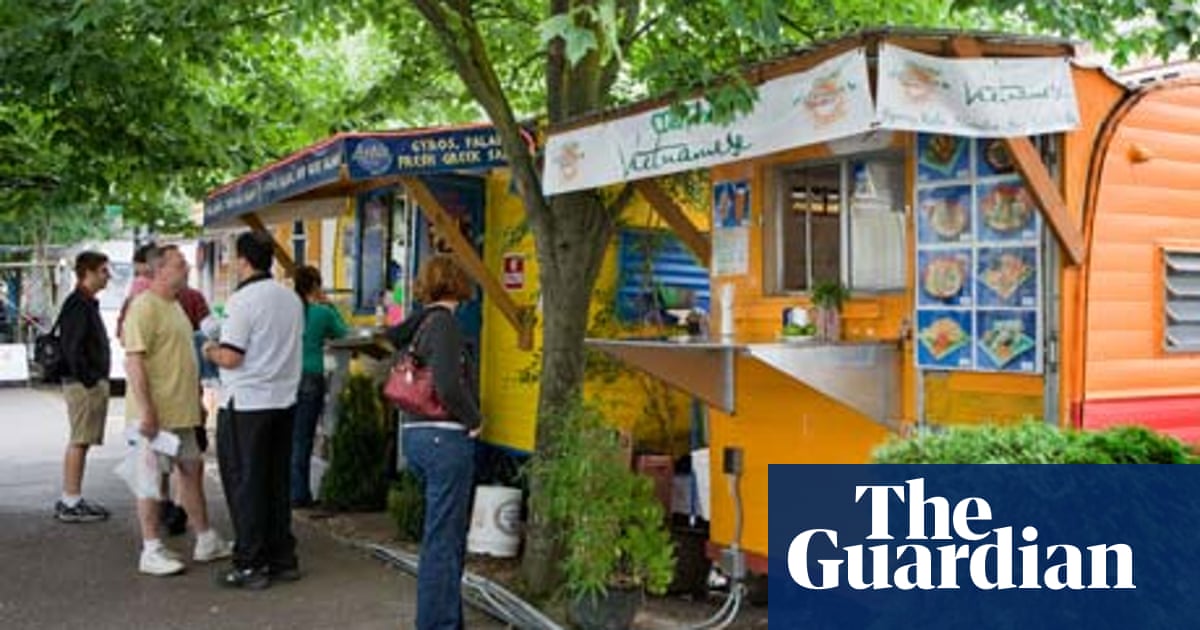 Top 10 Places To Eat In Portland Oregon Portland Usa Holidays The Guardian Portland Food Cart Map