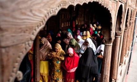 Muslims Throng The Shrine Of Saint Hamadan In Kashmir