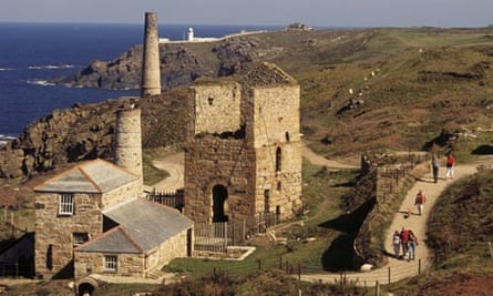 An engine house at Levant Mine, Cornwall
