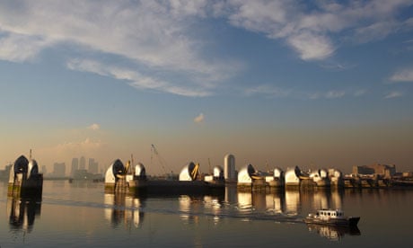 The Thames barrier, London