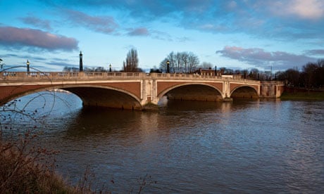 Hampton Court  Bridge, River Thames