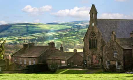 Reeth in Swaledale North Yorkshire England UK