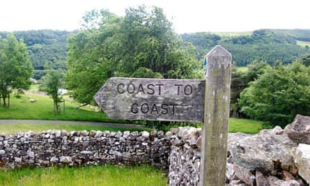 The coast to coast path, North Yorkshire