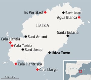 Mapa de Ibiza 2