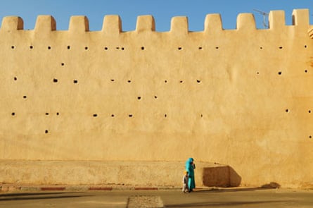 The ancient city walls of Taroudannt.
