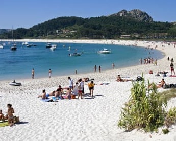 Rodas beach Cies Islands, Galicia