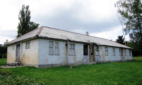 One of the barracks-like buildings at the Berlin Olympiv Village