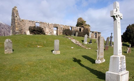 The ruined church of Cill Chriosd