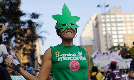 Brazil drugs marcher