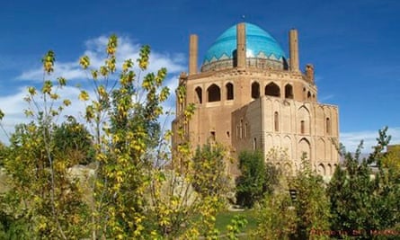The Islamic monument of Soltaniyeh, one of the largest brick domes in the world
