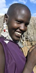 A Masai woman