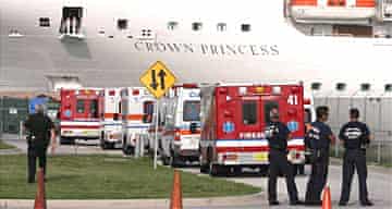 crown princess cruise accident