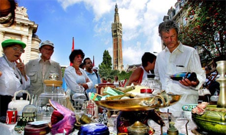  The annual Lille Braderie, the largest flea market in Europe 
