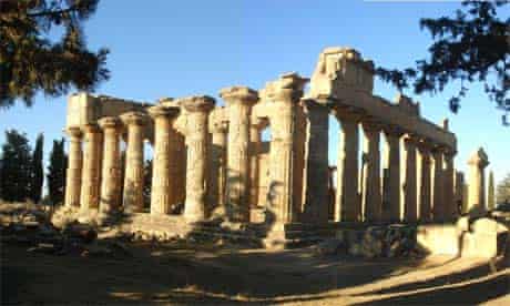 Temple of Zeus in Libya