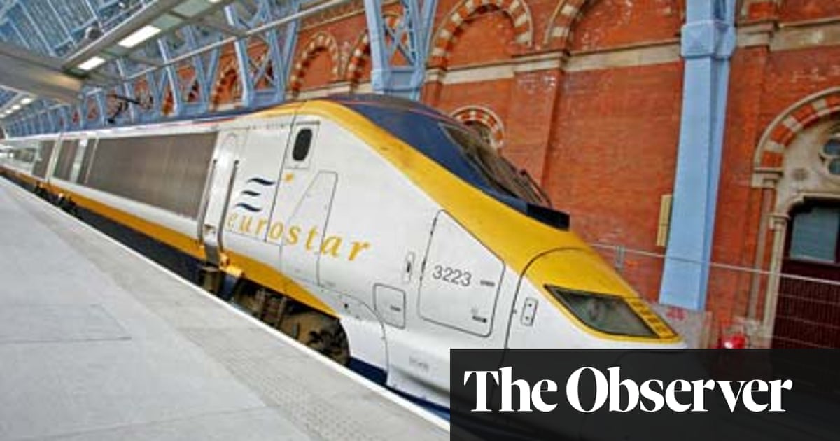All Aboard The Eurostar For First Class Frauds Paris Holidays The Guardian