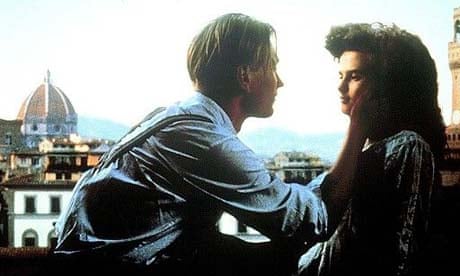 Julian Sands and Helena Bonham Carter in A Room With a View