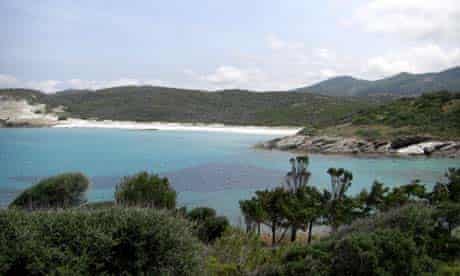 Ghignu beach, Desert des Agriates, Corsica
