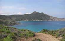 The coastal path, Desert des Agriates, Corsica