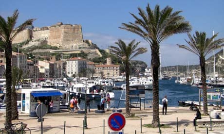 Port at Bonifacio, Corsica