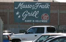 Musso and Frank's grill, Los Angeles, US