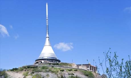 Jested Tower Inside Room at the top | Prague holidays | The Guardian