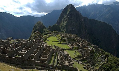 The Inca city of Machu Picchu in Cuzco, Peru