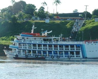 Ferry down the Amazon