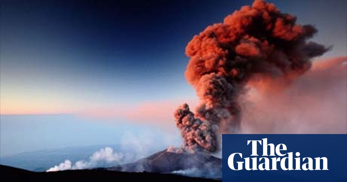What's the carbon footprint of ... a volcano?