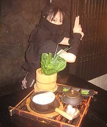 Tokyo theme restaurant: Ninja Akasaka