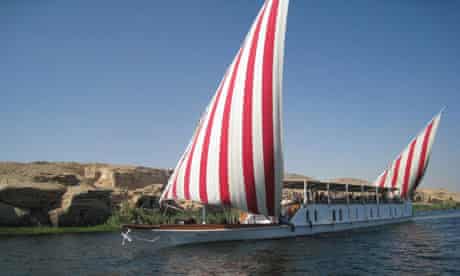 Houseboat on the NIle, Egypt