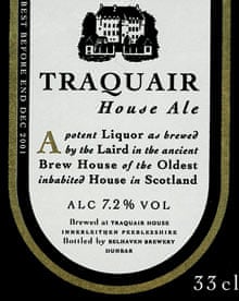 Traquair Arms Hotel ale, Scotland