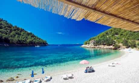 Pupnatska beach, Korcula island, Dalmatia, Croatia