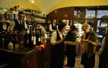 Aperitivo at Caffe Roberto, Turin