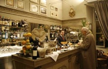 Aperitivo at Caffe Floris, Turin