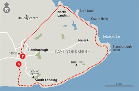 Map of Flamborough