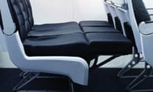 Extended seat on Air New Zealand