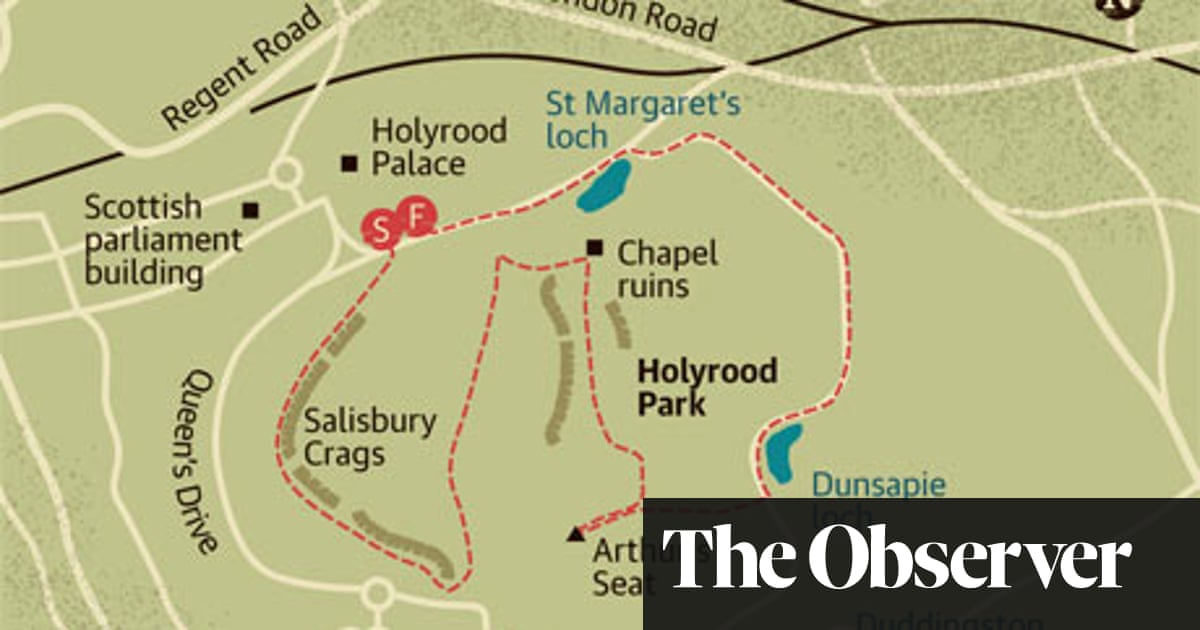 Map Of Holyrood Park Walking route: Holyrood Park, Edinburgh | Edinburgh holidays | The Map Of Holyrood Park Walking route: Holyrood Park, Edinburgh | Edinburgh holidays | The